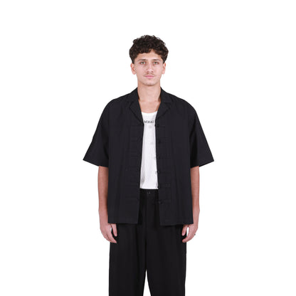 Eastern Boxy Shirt - Black