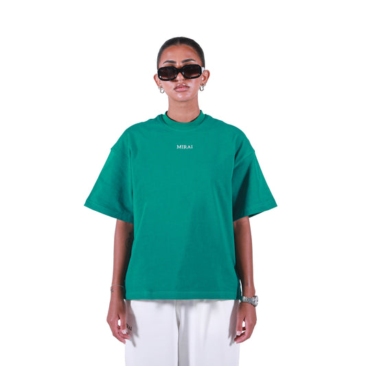 Boxy T-Shirt - Forrest Green